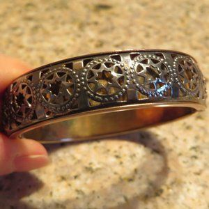 Bronze Openwork Star Design Bracelet Small (69J)